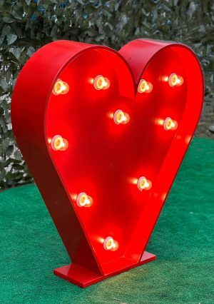CORAZÓN DE MADERA CON LUCES 100CM - Imagen 8