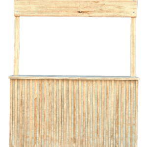 BARRA DE MADERA CON ARCO