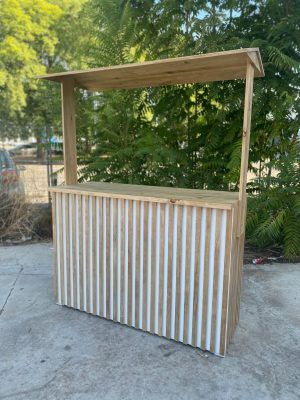 BARRA DE MADERA CON ARCO - Imagen 5