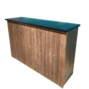 BARRA DE MADERA DUELAS VERTICALES