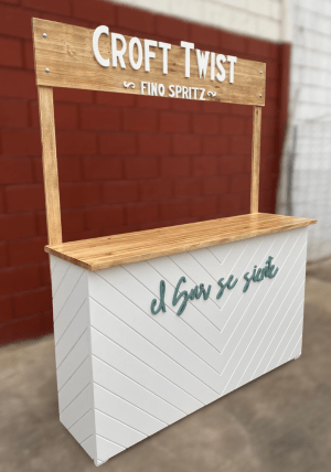 BARRA DE MADERA CON ARCO - Imagen 11