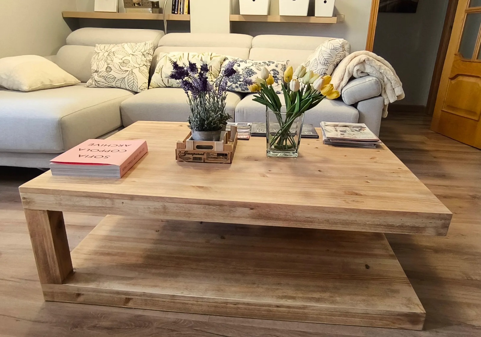 MESA BAJA CUBIC NATURA - Imagen 6