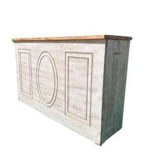 BARRA DE MADERA PLEGABLE TOSCANA