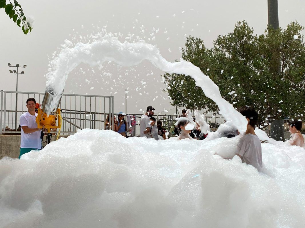 cañón de espuma