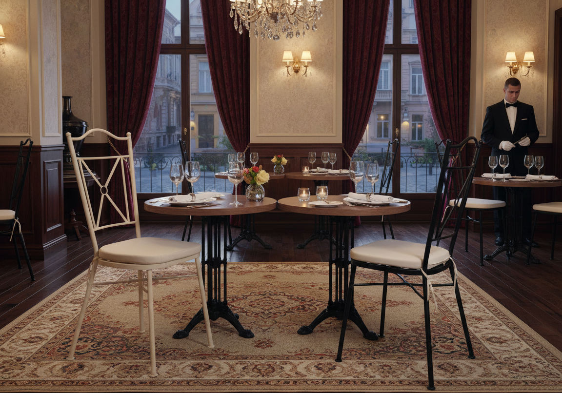 SILLA FORJA APILABLE CON COJÍN - Imagen 4