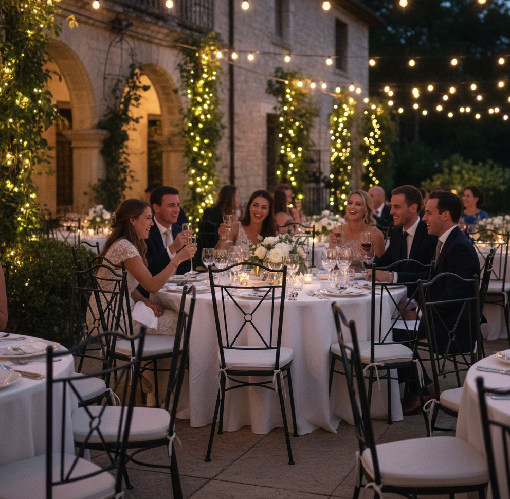 SILLA FORJA APILABLE CON COJÍN - Imagen 3