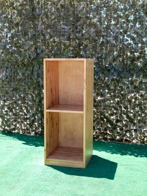 MUEBLE AUXILIAR DE ALMACENAJE PARA BARRA DE MADERA - Imagen 4