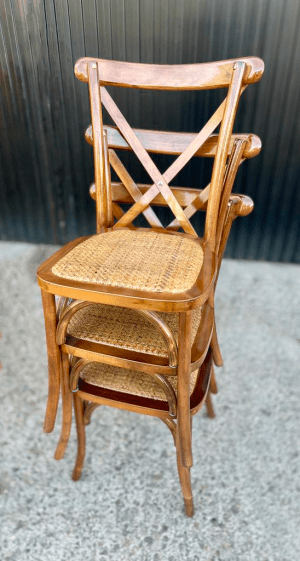 PROMOCIÓN SILLA CROSSBACK MADERA NOGAL - Imagen 5