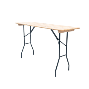 Mesa Alta Madera Cervecería