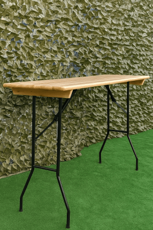 Mesa Alta Madera Cervecería - Imagen 3