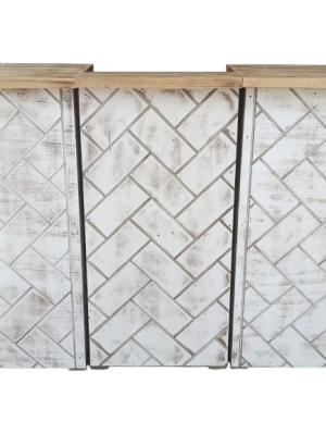 Pack 2 Barras de Madera Modelo Ladrillo + Cubregrifos - Imagen 5