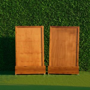 Alternative view of Biombo de Madera con Jardinera Premium en Liquidación