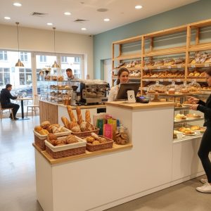 Alternative view of MOSTRADOR DE MADERA PARA TIENDAS