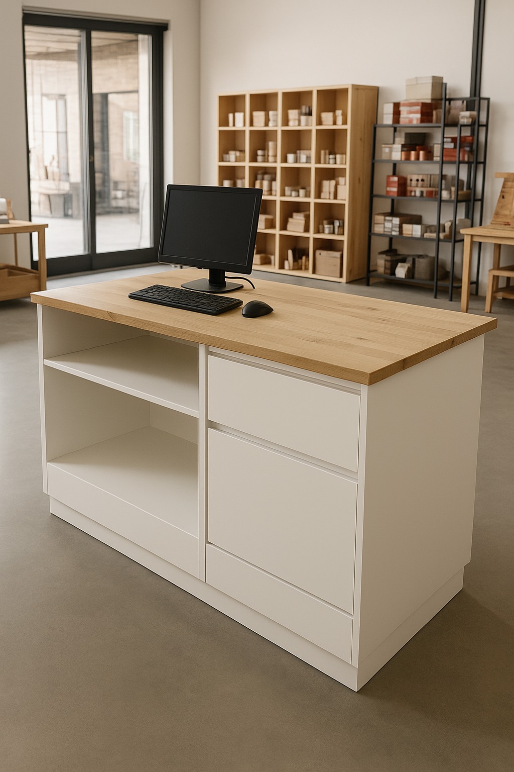 MOSTRADOR DE MADERA PARA TIENDAS - Imagen 8