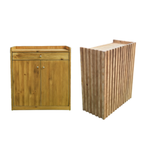 MOSTRADOR RECEPCIÓN CON CAJÓN Y DOS PUERTAS