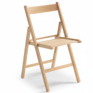 SILLA DE MADERA PLEGABLE