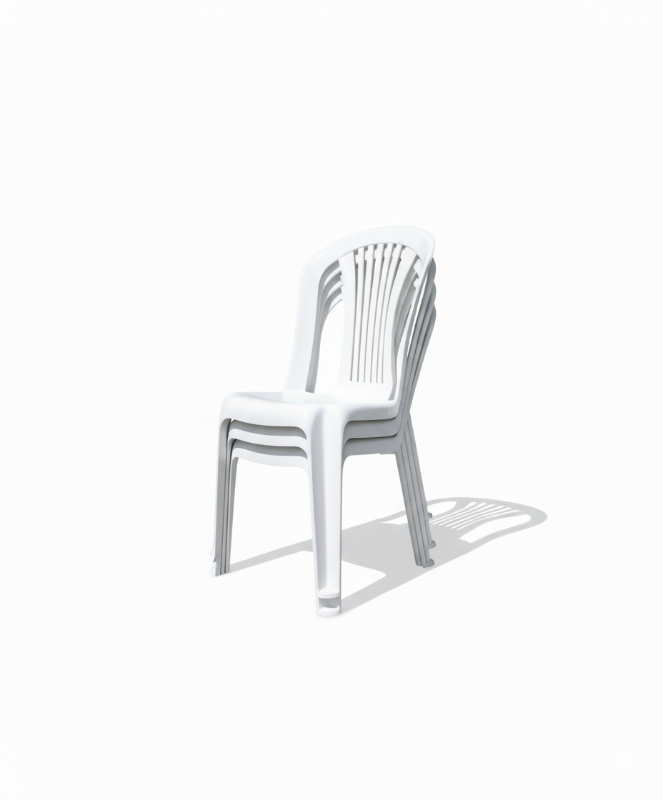 SILLA DE PLÁSTICO DE SEGUNDA MANO