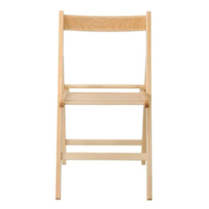 Alternative view of SILLA DE MADERA PLEGABLE