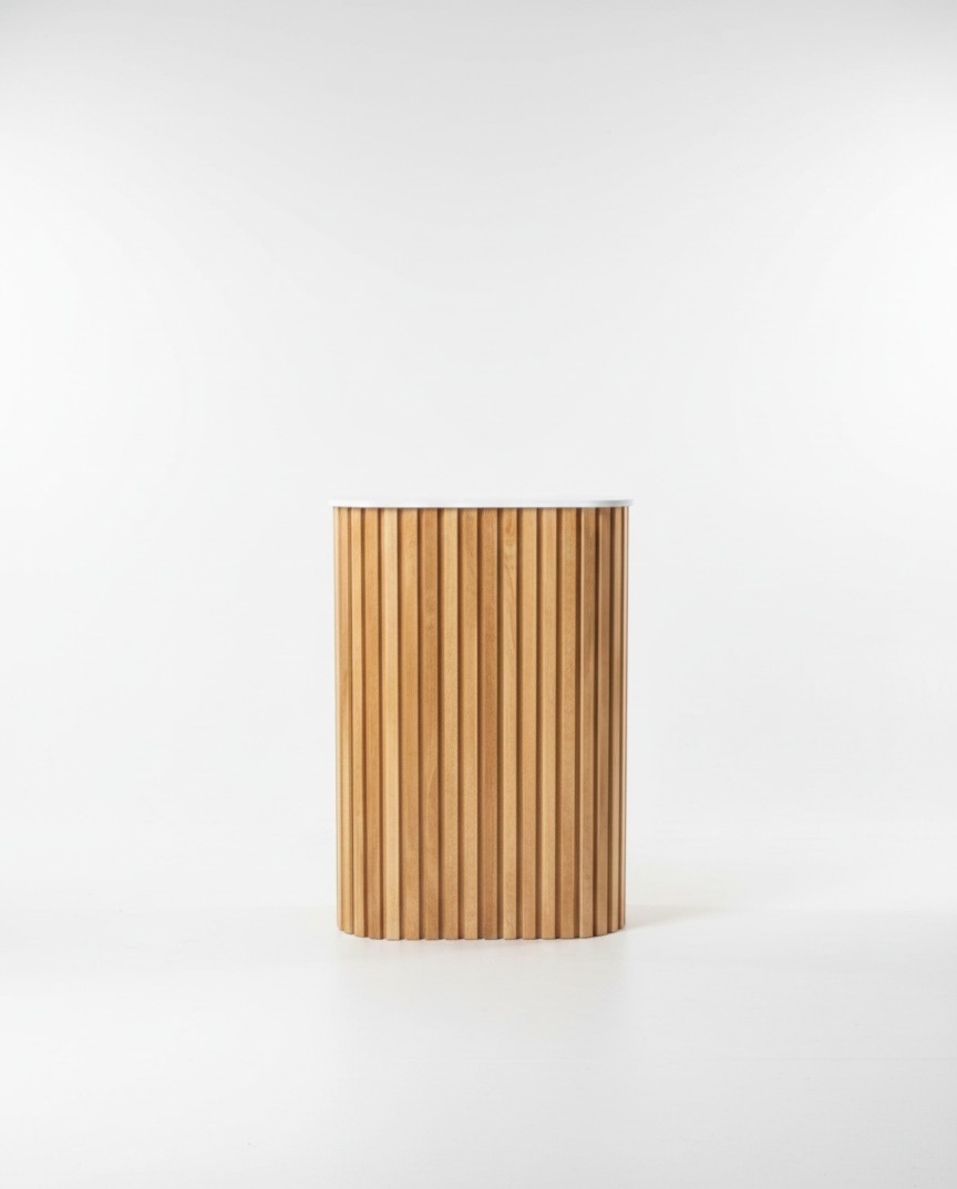 MOSTRADOR RECEPCIÓN CURVO - Imagen 2